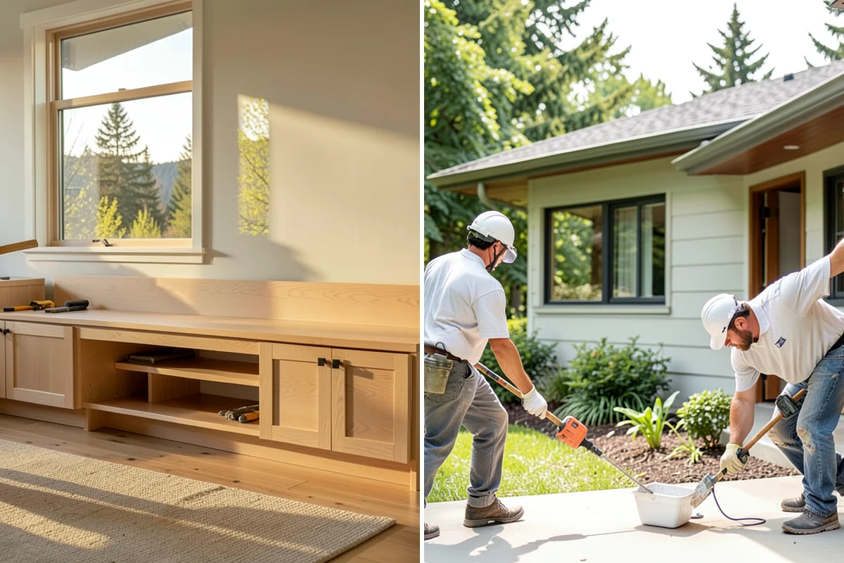 Log Siding Installation in Lake Forest Park, King County, WA - Select profile, wood species, and finish