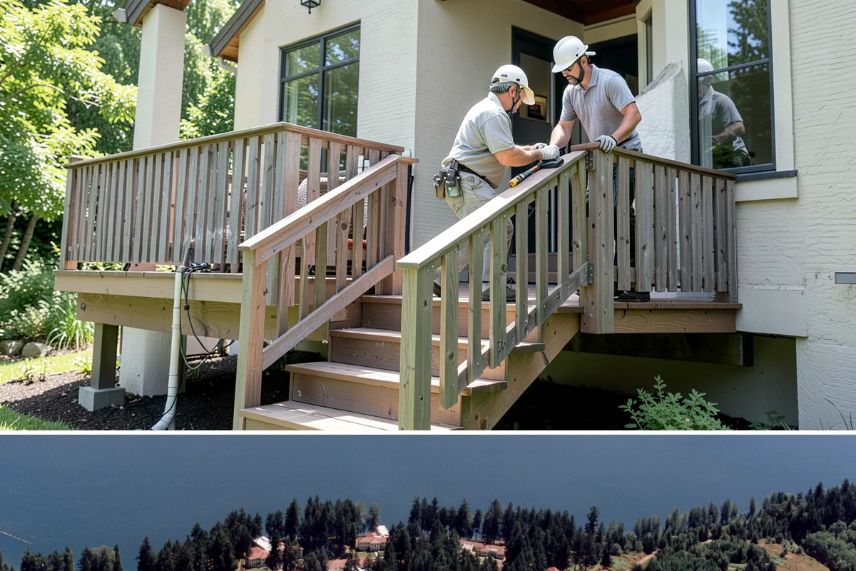Log Siding Installation in Lakewood, Pierce County, WA - Dry summer months allow stains and sealers to cure fully before the wet season sets in.