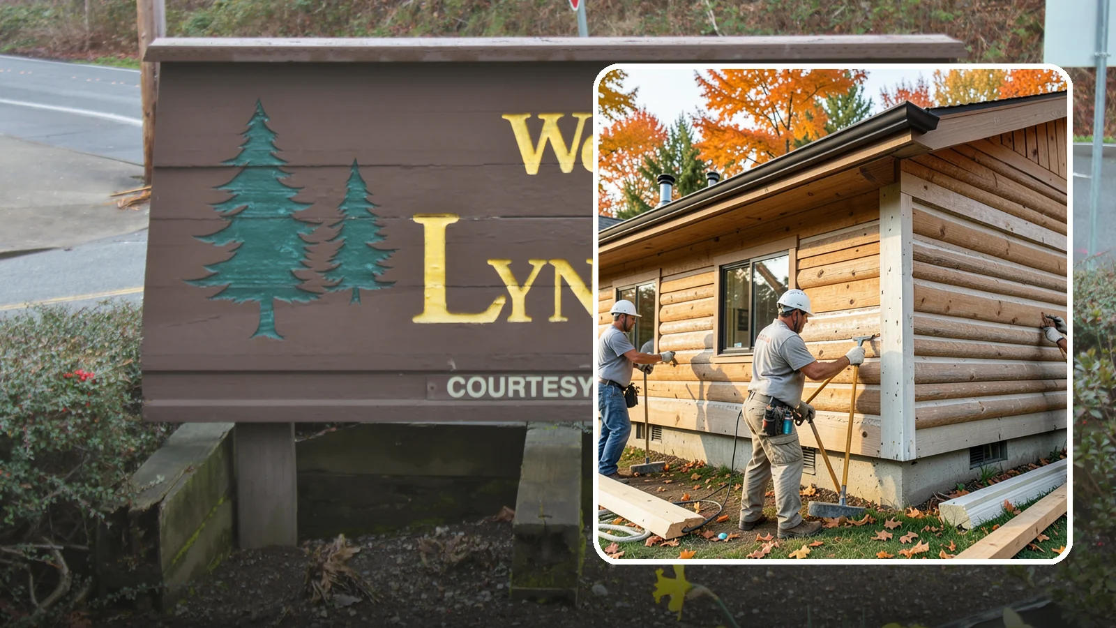 Log Siding Installation in Lynnwood, Snohomish County, WA - We install log siding that gives homes an authentic cabin appearance without full log construction.