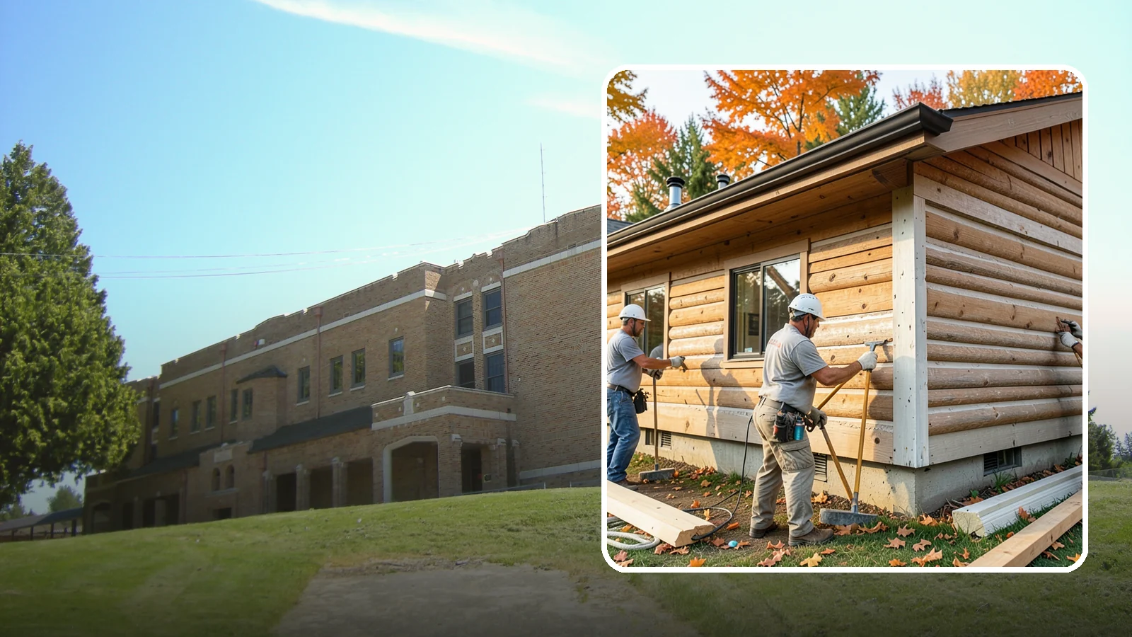 Log Siding Installation in Maple Valley, King County, WA - We install log siding that gives homes an authentic cabin appearance without full log construction.