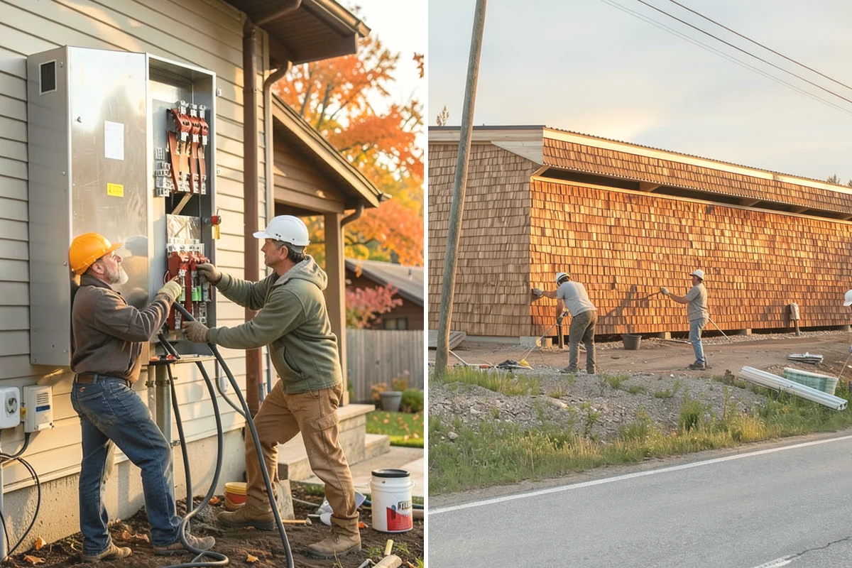 Log Siding Installation in Mountlake Terrace, Snohomish County, WA - Select profile, wood species, and finish