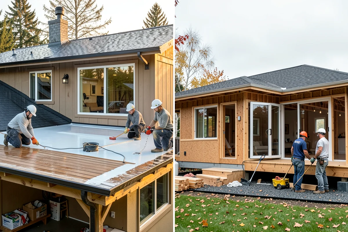 Log Siding Installation in Pacific, King County, WA - Select profile, wood species, and finish
