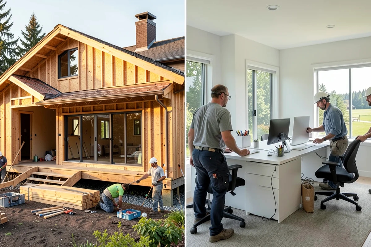 Log Siding Installation in Puyallup, Pierce County, WA - Select profile, wood species, and finish