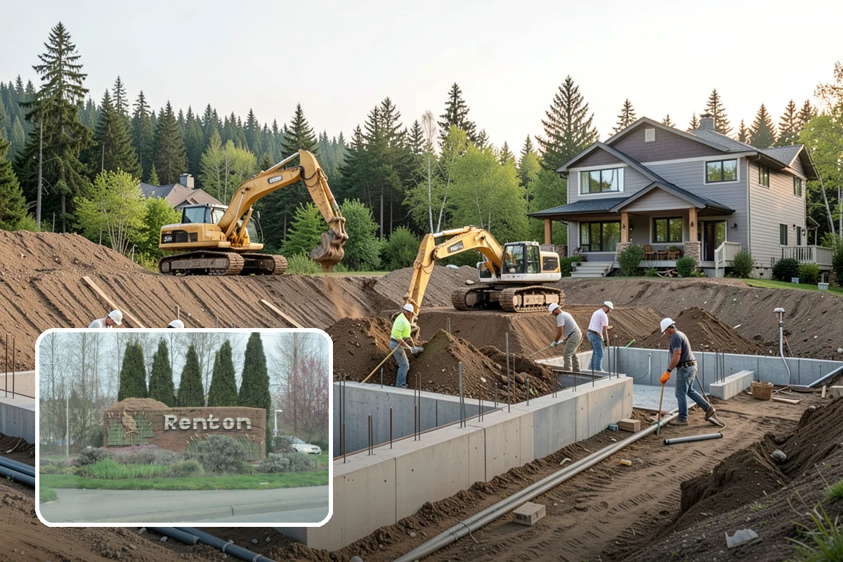 Log Siding Installation in Renton, King County, WA - Authentic cabin look on a standard framed home
