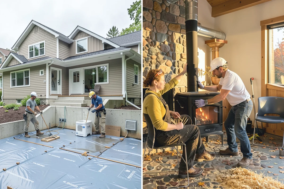 Log Siding Installation in Sumner, Pierce County, WA - Select profile, wood species, and finish