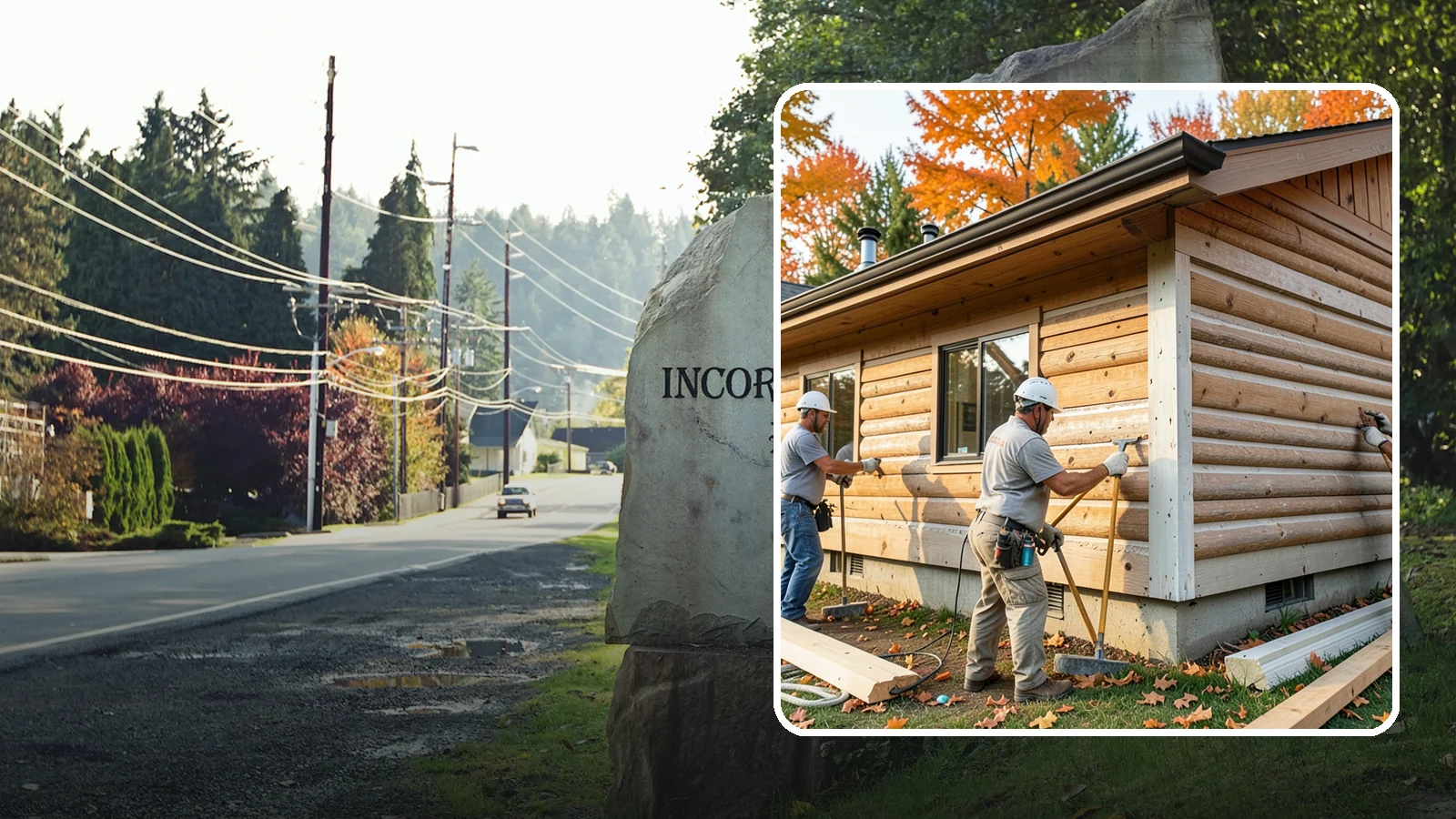 Log Siding Installation in Wilkeson, Pierce County, WA - We install log siding that gives homes an authentic cabin appearance without full log construction.