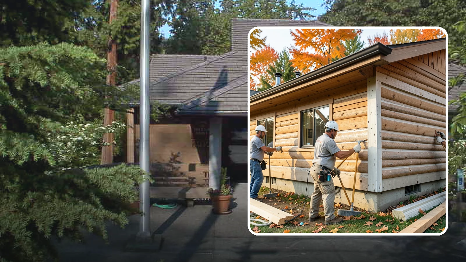 Log Siding Installation in Yarrow Point, King County, WA - We install log siding that gives homes an authentic cabin appearance without full log construction.