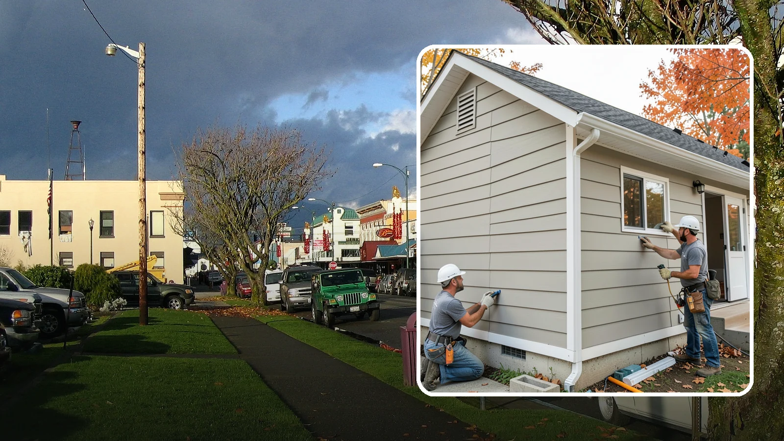 LP SmartSide Installation in Arlington, Snohomish County, WA - We install LP SmartSide engineered siding, treated to withstand the moisture, fungus, and pests common to Puget Sound.