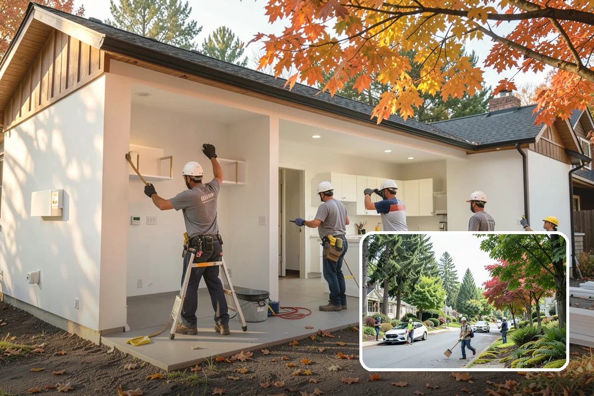 LP SmartSide Installation in Beaux Arts Village, King County, WA - SmartGuard treatment resists rot, fungus, and termites