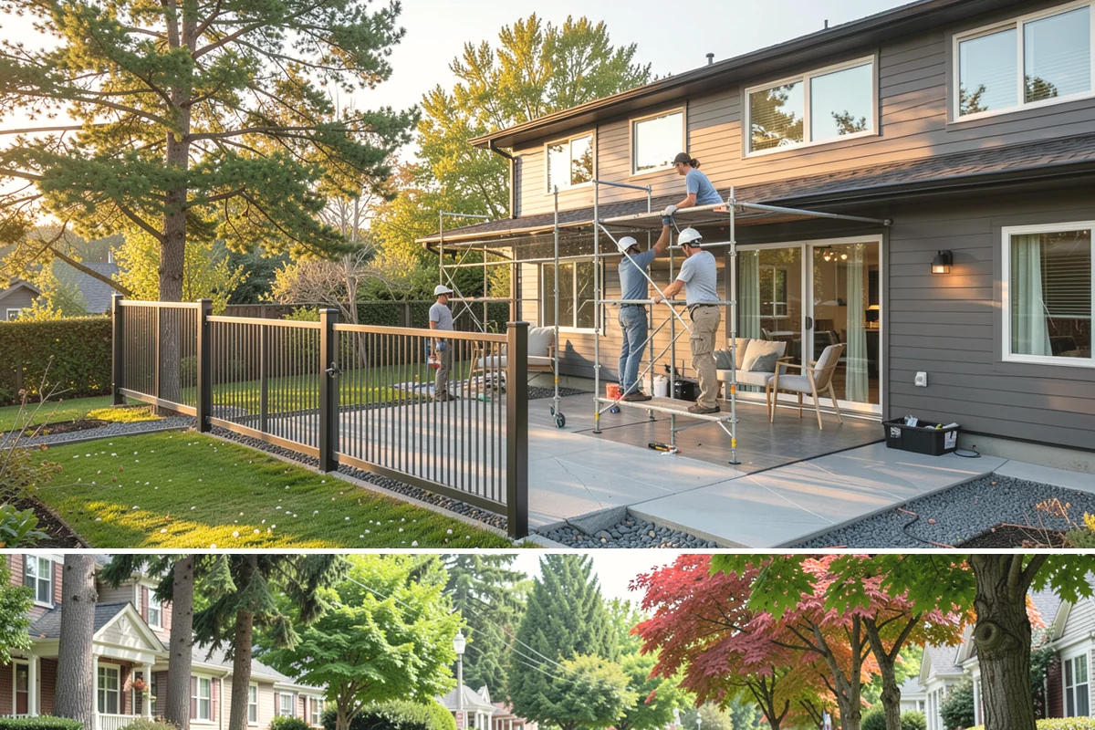 LP SmartSide Installation in Beaux Arts Village, King County, WA - We install LP SmartSide throughout the year, prioritizing dry spells so the primer and paint bond cleanly.