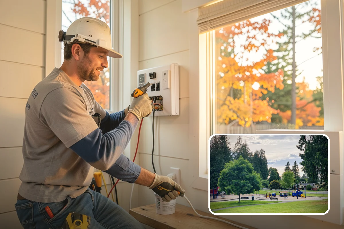 LP SmartSide Installation in Bonney Lake, Pierce County, WA - SmartGuard treatment resists rot, fungus, and termites