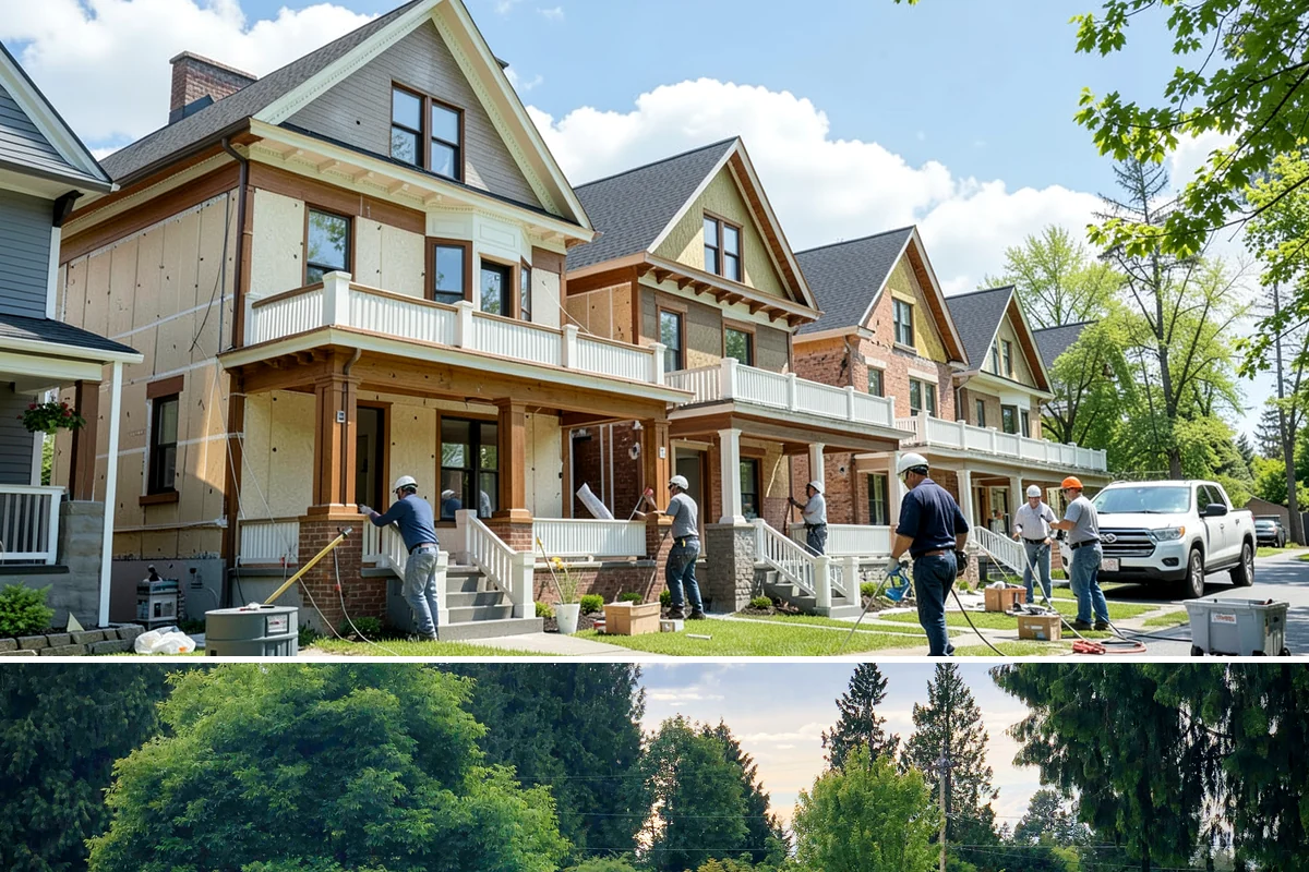 LP SmartSide Installation in Bonney Lake, Pierce County, WA - We install LP SmartSide throughout the year, prioritizing dry spells so the primer and paint bond cleanly.