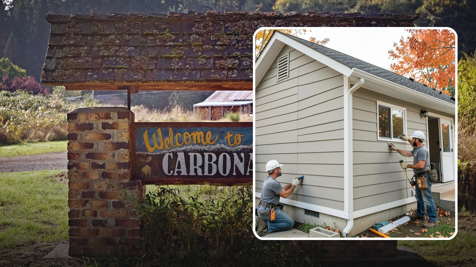 LP SmartSide Installation in Carbonado, Pierce County, WA - We install LP SmartSide engineered siding, treated to withstand the moisture, fungus, and pests common to Puget Sound.