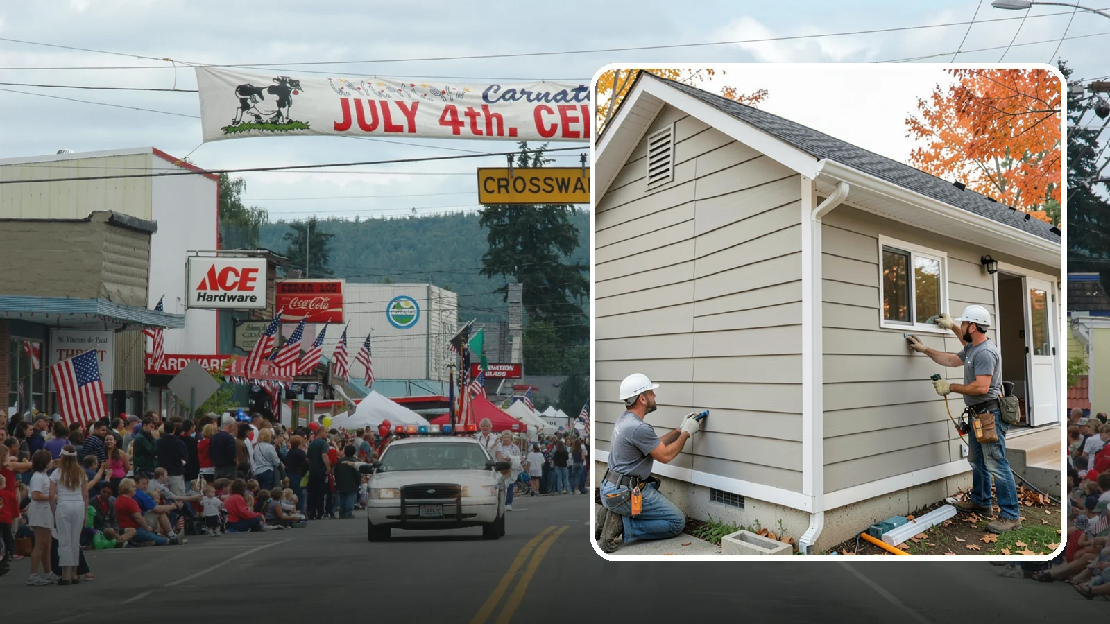 LP SmartSide Installation in Carnation, King County, WA - We install LP SmartSide engineered siding, treated to withstand the moisture, fungus, and pests common to Puget Sound.