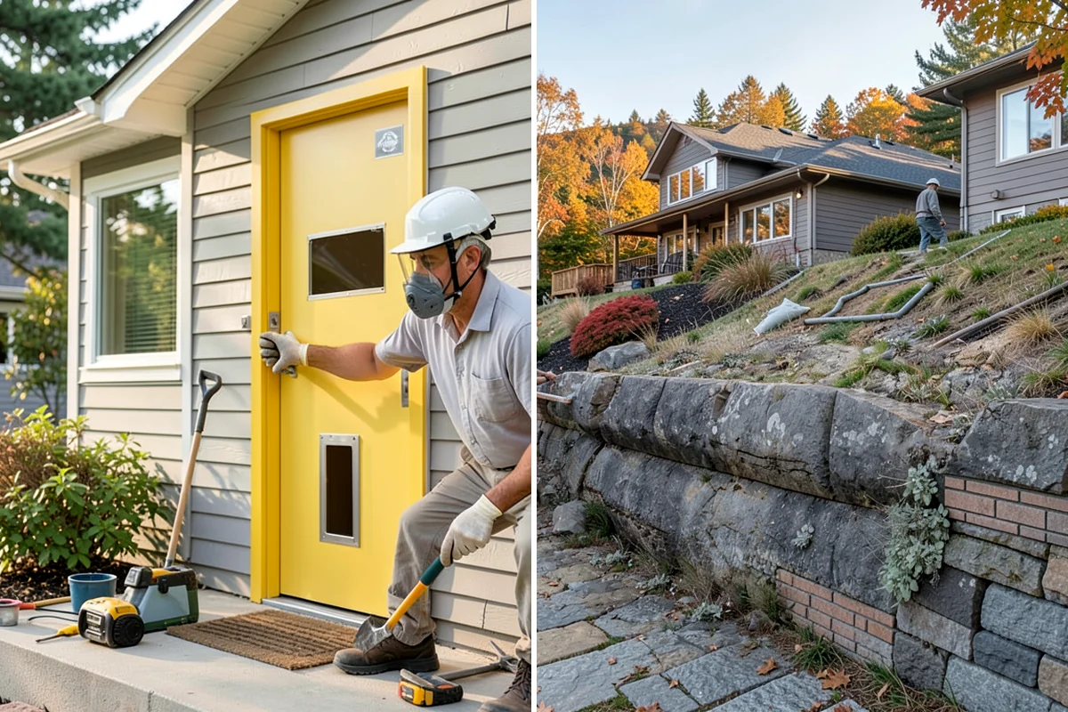 LP SmartSide Installation in Concrete, Skagit County, WA - Confirm profile, trim, and paint color