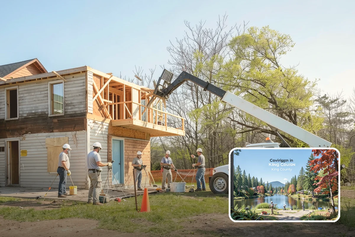 LP SmartSide Installation in Covington, King County, WA - SmartGuard treatment resists rot, fungus, and termites