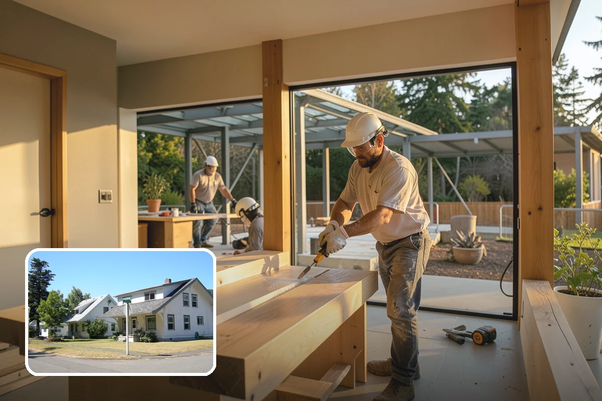 LP SmartSide Installation in DuPont, Pierce County, WA - SmartGuard treatment resists rot, fungus, and termites