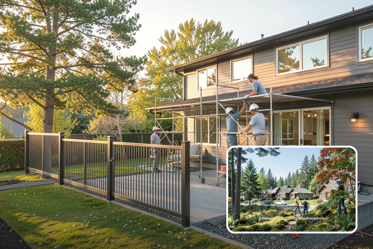 LP SmartSide Installation in Edgewood, Pierce County, WA - SmartGuard treatment resists rot, fungus, and termites