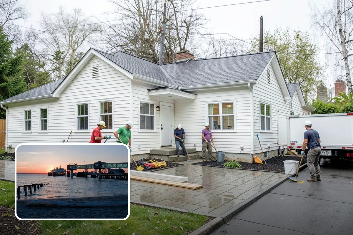 LP SmartSide Installation in Edmonds, Snohomish County, WA - SmartGuard treatment resists rot, fungus, and termites