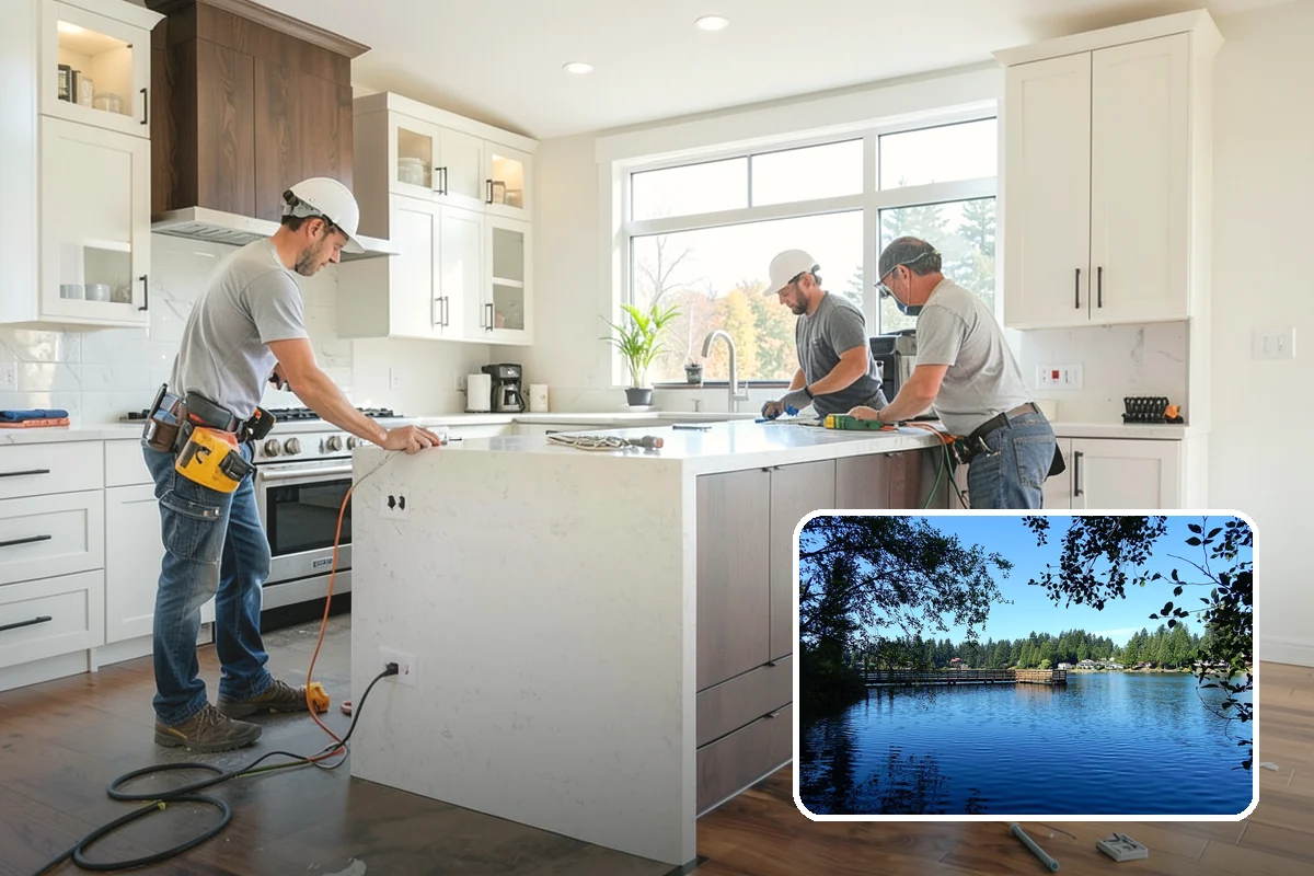LP SmartSide Installation in Federal Way, King County, WA - SmartGuard treatment resists rot, fungus, and termites