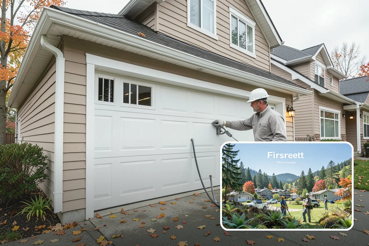 LP SmartSide Installation in Fircrest, Pierce County, WA - SmartGuard treatment resists rot, fungus, and termites