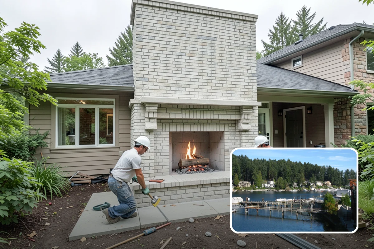 LP SmartSide Installation in Gig Harbor, Pierce County, WA - SmartGuard treatment resists rot, fungus, and termites