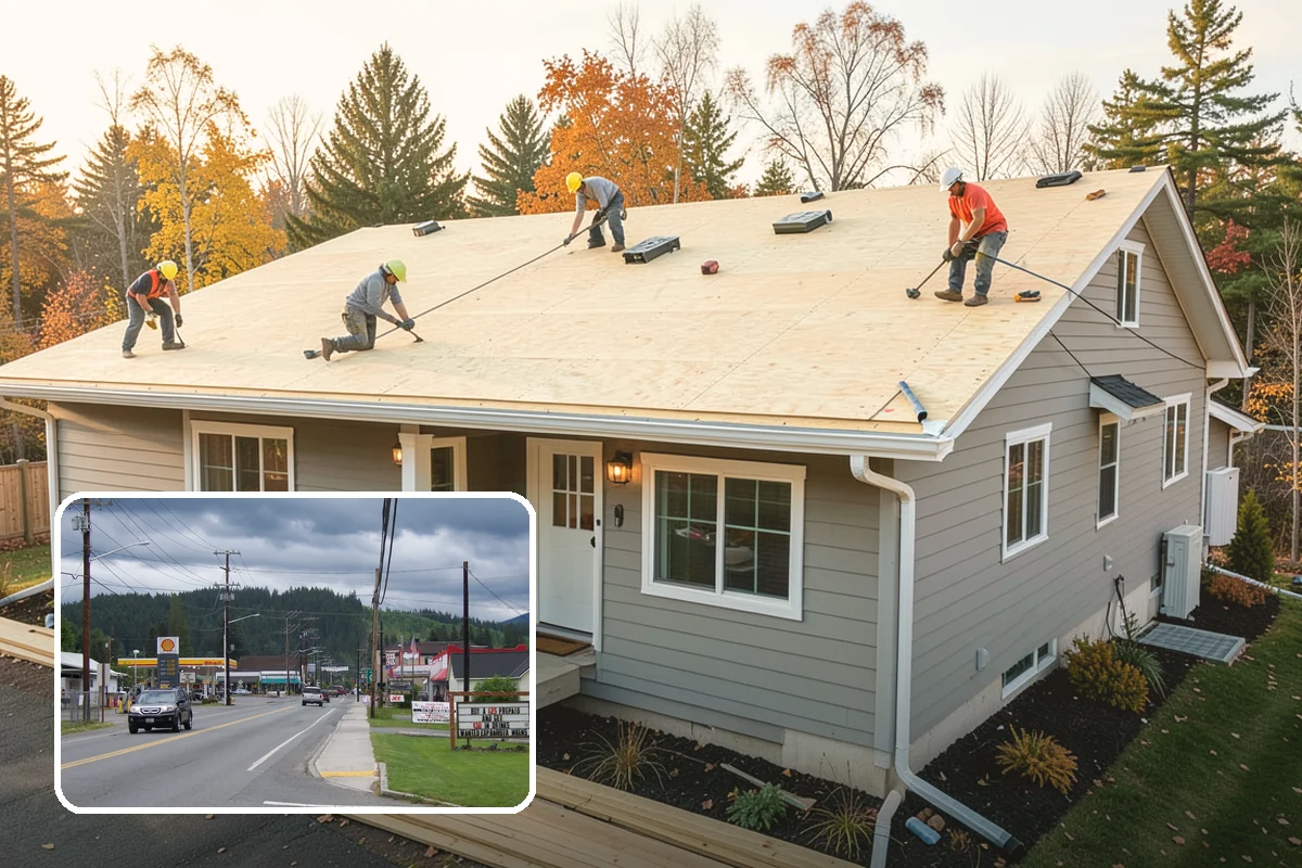 LP SmartSide Installation in Granite Falls, Snohomish County, WA - SmartGuard treatment resists rot, fungus, and termites