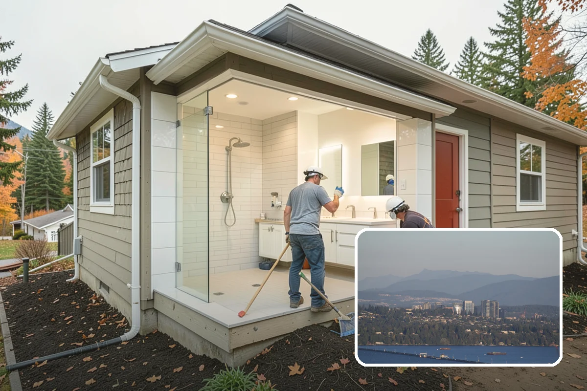 LP SmartSide Installation in Medina, King County, WA - SmartGuard treatment resists rot, fungus, and termites