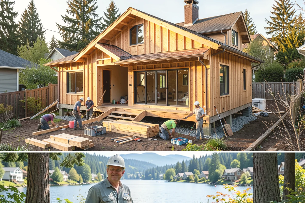 LP SmartSide Installation in Milton, King County, WA - We install LP SmartSide throughout the year, prioritizing dry spells so the primer and paint bond cleanly.