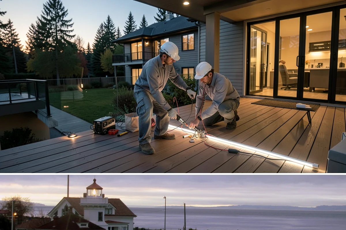 LP SmartSide Installation in Mukilteo, Snohomish County, WA - We install LP SmartSide throughout the year, prioritizing dry spells so the primer and paint bond cleanly.