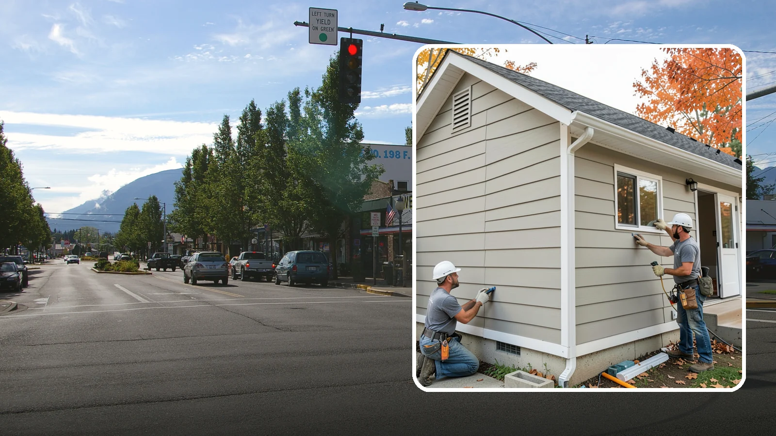 LP SmartSide Installation in North Bend, King County, WA - We install LP SmartSide engineered siding, treated to withstand the moisture, fungus, and pests common to Puget Sound.