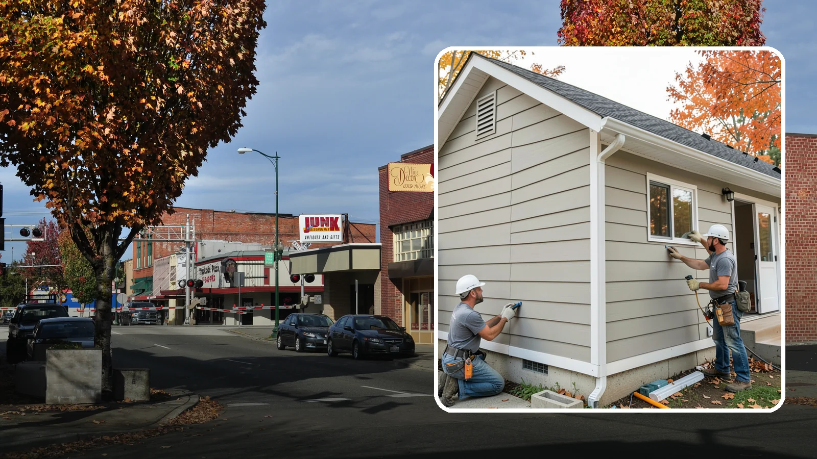 LP SmartSide Installation in Puyallup, Pierce County, WA - We install LP SmartSide engineered siding, treated to withstand the moisture, fungus, and pests common to Puget Sound.