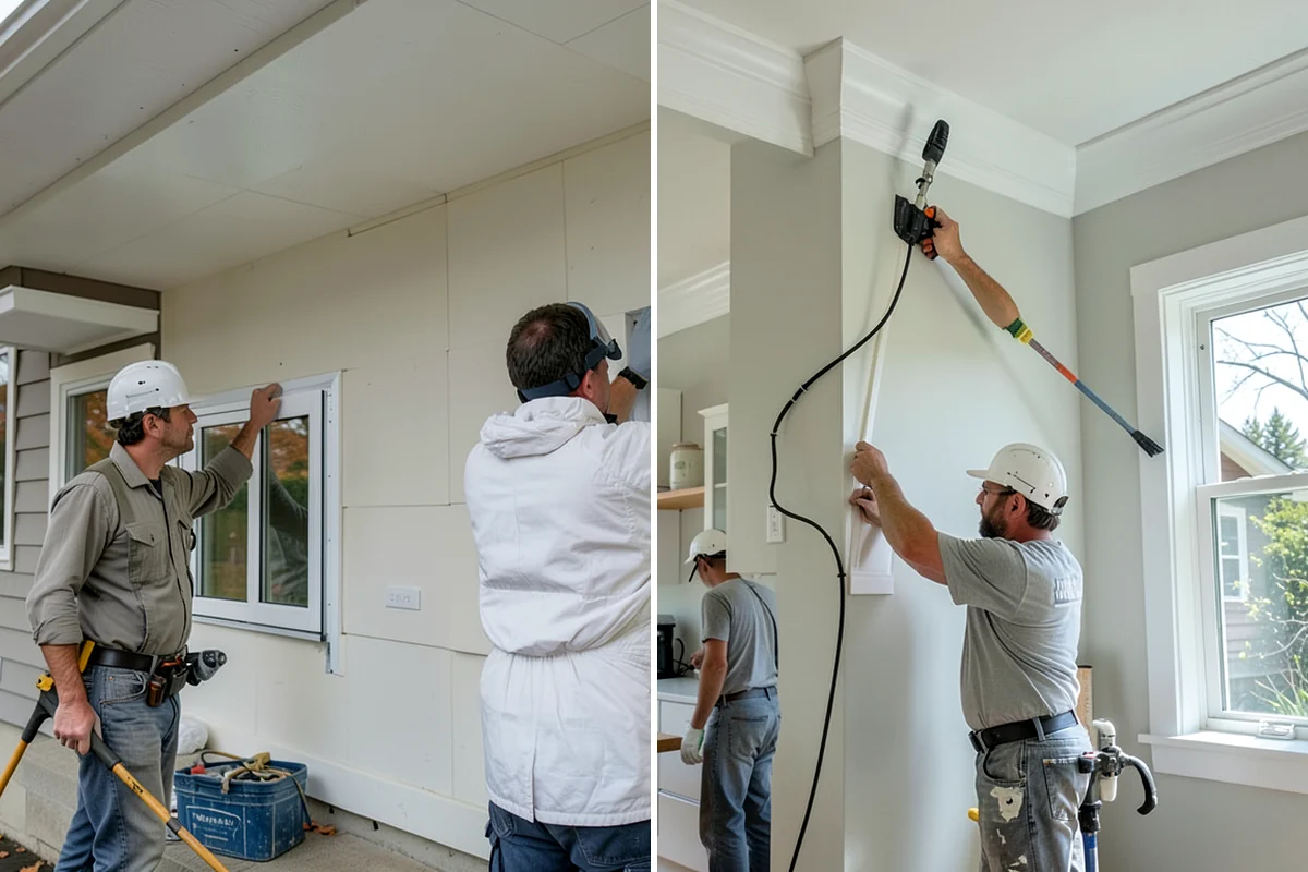 LP SmartSide Installation in Puyallup, Pierce County, WA - Confirm profile, trim, and paint color