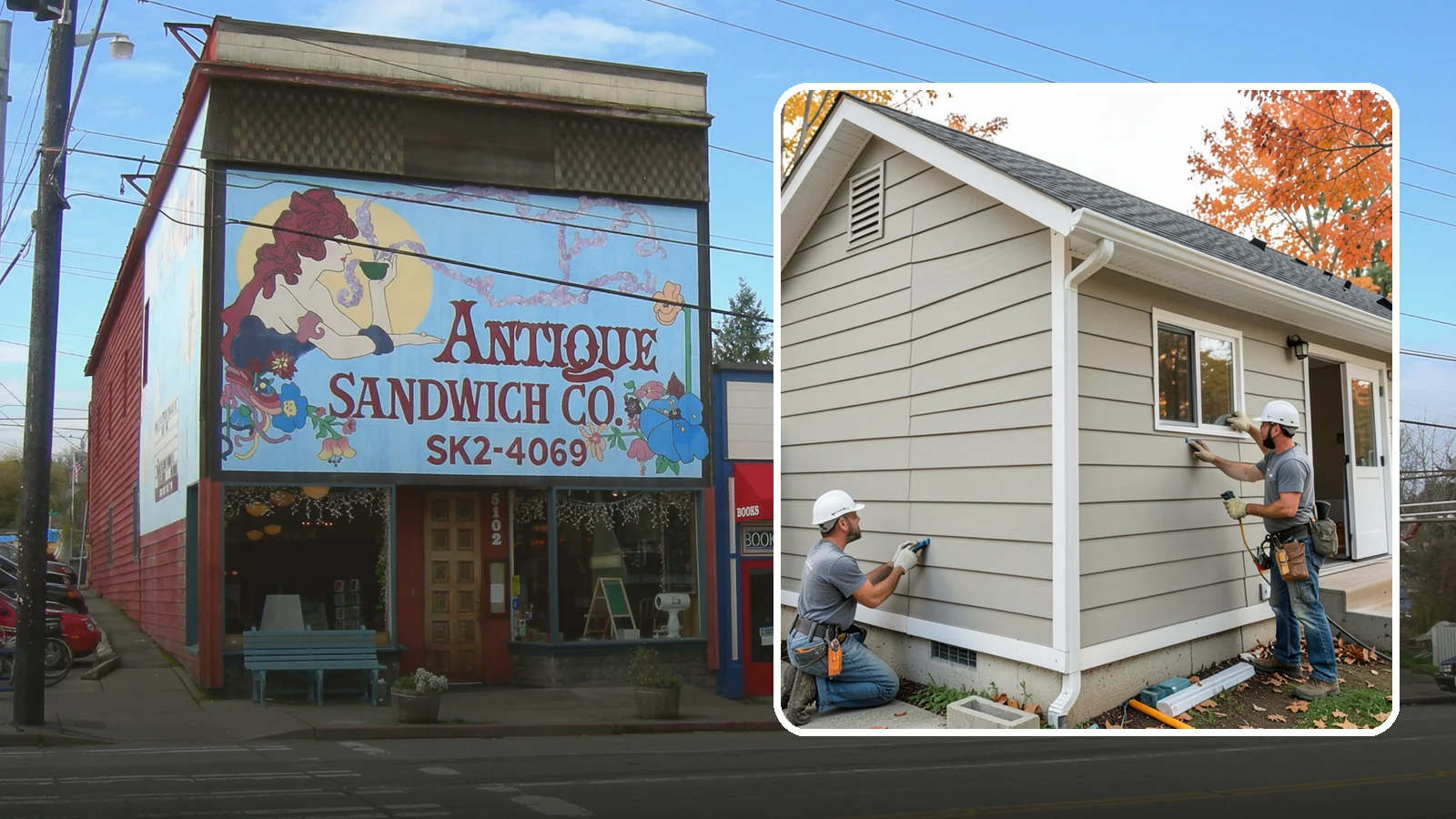 LP SmartSide Installation in Ruston, Pierce County, WA - We install LP SmartSide engineered siding, treated to withstand the moisture, fungus, and pests common to Puget Sound.