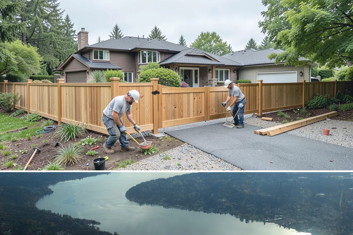 LP SmartSide Installation in Sammamish, King County, WA - We install LP SmartSide throughout the year, prioritizing dry spells so the primer and paint bond cleanly.