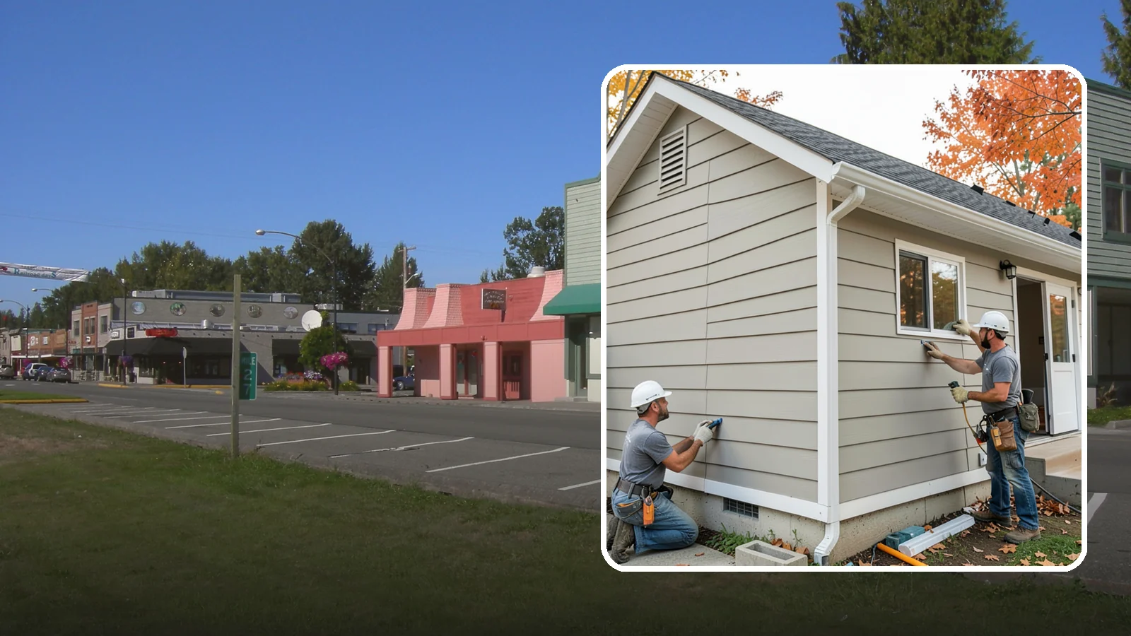 LP SmartSide Installation in Snoqualmie, King County, WA - We install LP SmartSide engineered siding, treated to withstand the moisture, fungus, and pests common to Puget Sound.