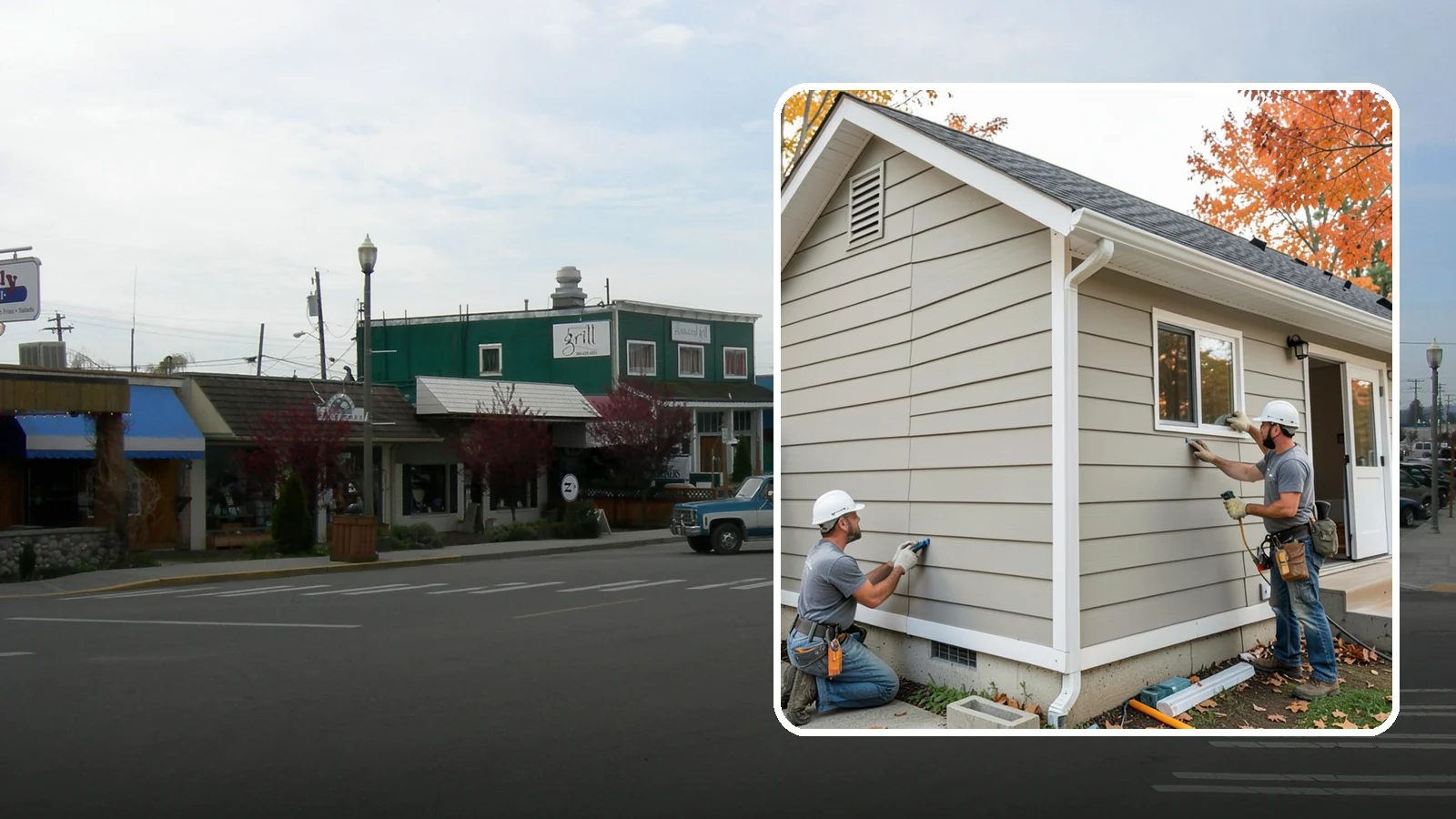 LP SmartSide Installation in Stanwood, Snohomish County, WA - We install LP SmartSide engineered siding, treated to withstand the moisture, fungus, and pests common to Puget Sound.
