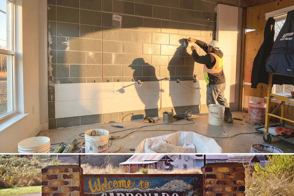 Luxury Home Construction in Carbonado, Pierce County, WA - Intricate exterior stone, glass, and roofing go best in the stable summer window, so we plan those phases for dry months.