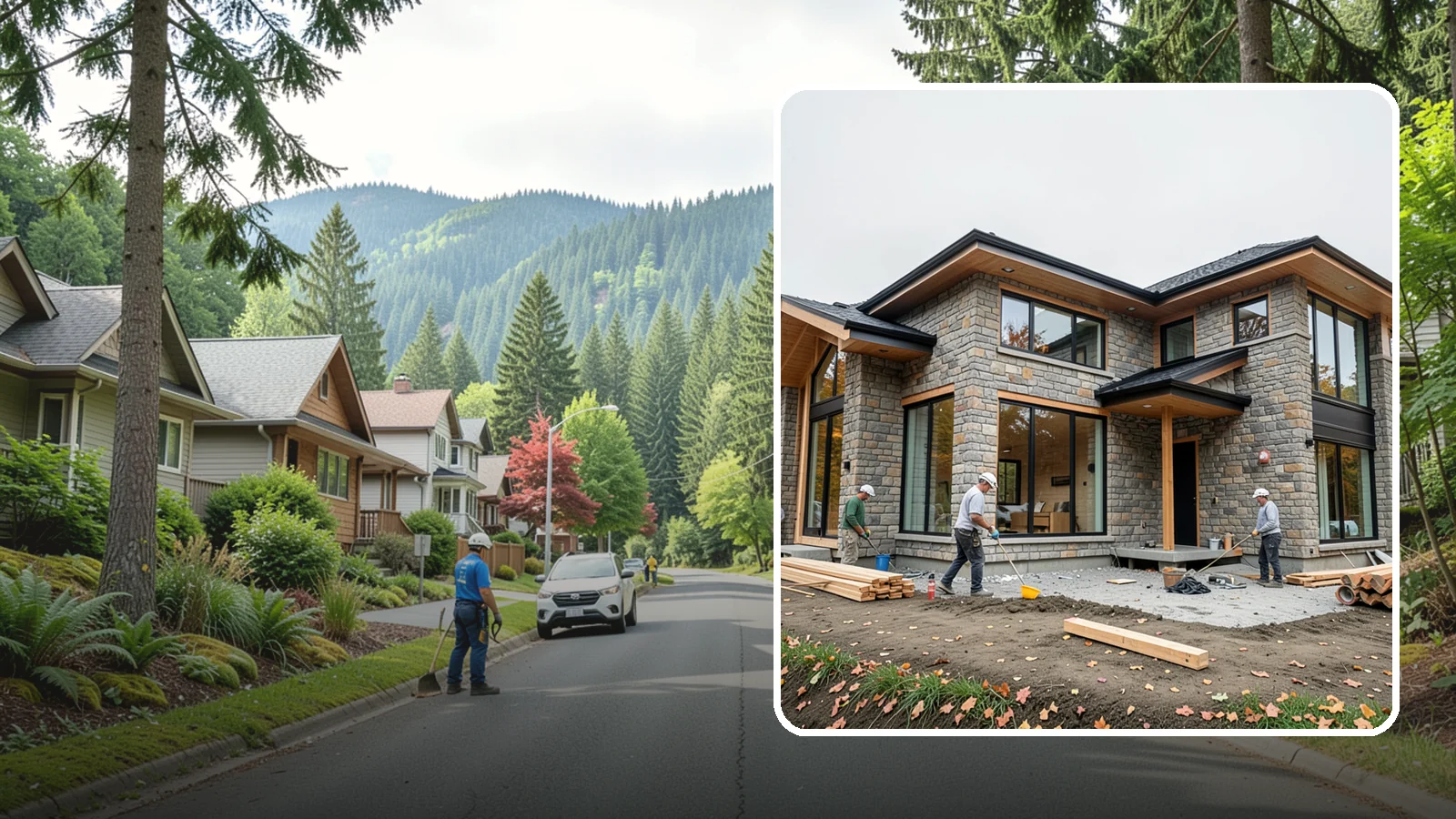 Luxury Home Construction in Darrington, Snohomish County, WA - High-end custom residences with premium materials, craftsmanship, and architectural detail.