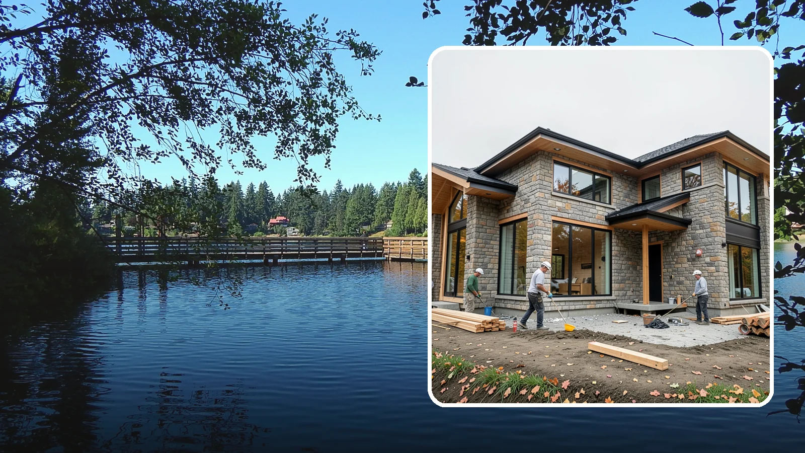 Luxury Home Construction in Federal Way, King County, WA - High-end custom residences with premium materials, craftsmanship, and architectural detail.