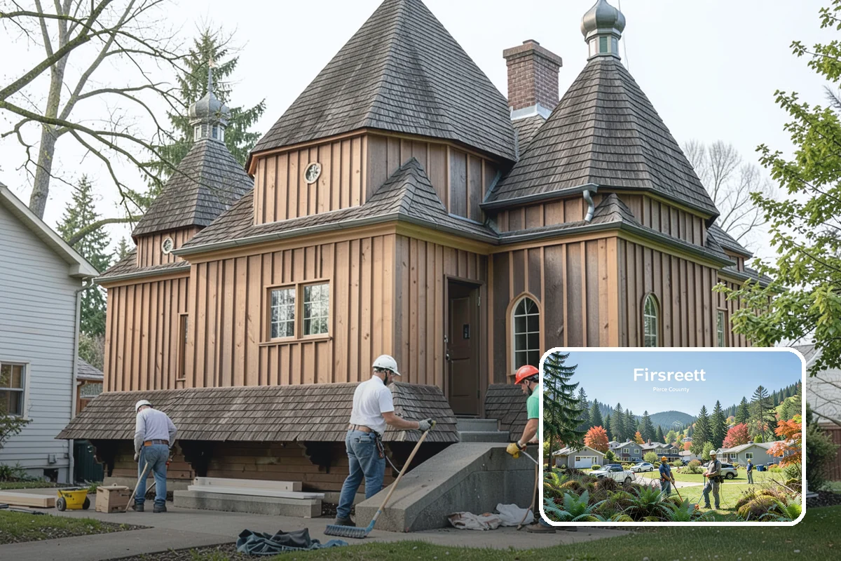 Luxury Home Construction in Fircrest, Pierce County, WA - White-glove management of specialty trades and artisans