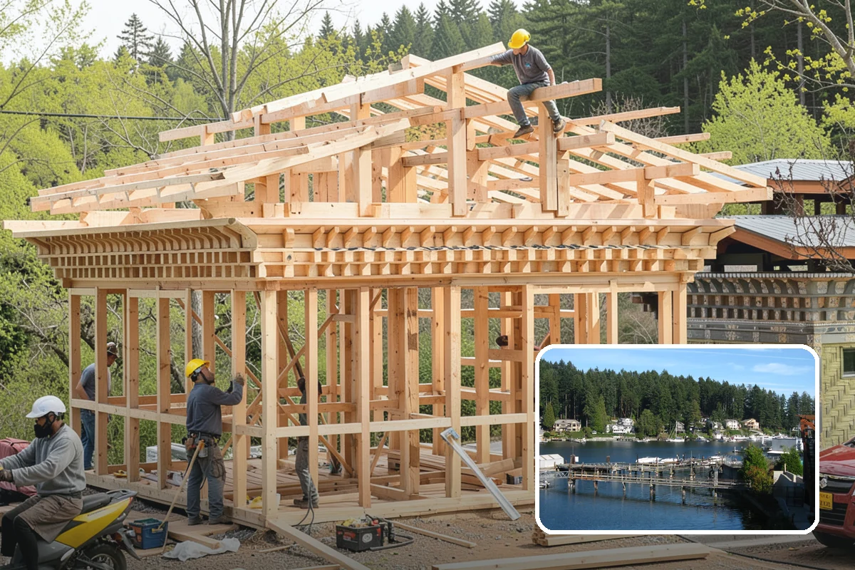 Luxury Home Construction in Gig Harbor, Pierce County, WA - White-glove management of specialty trades and artisans