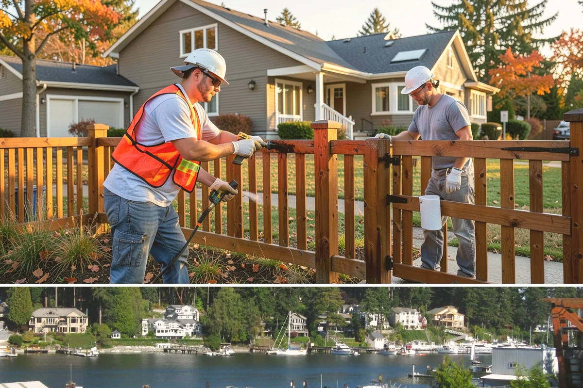 Luxury Home Construction in Gig Harbor, Pierce County, WA - Intricate exterior stone, glass, and roofing go best in the stable summer window, so we plan those phases for dry months.