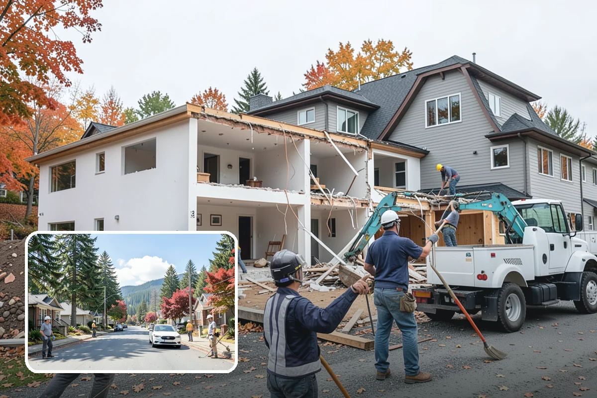 Luxury Home Construction in Hunts Point, King County, WA - White-glove management of specialty trades and artisans
