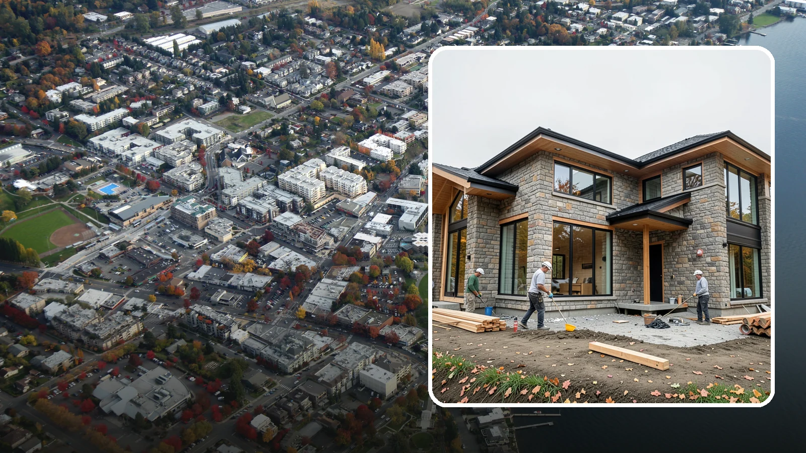 Luxury Home Construction in Kirkland, King County, WA - High-end custom residences with premium materials, craftsmanship, and architectural detail.