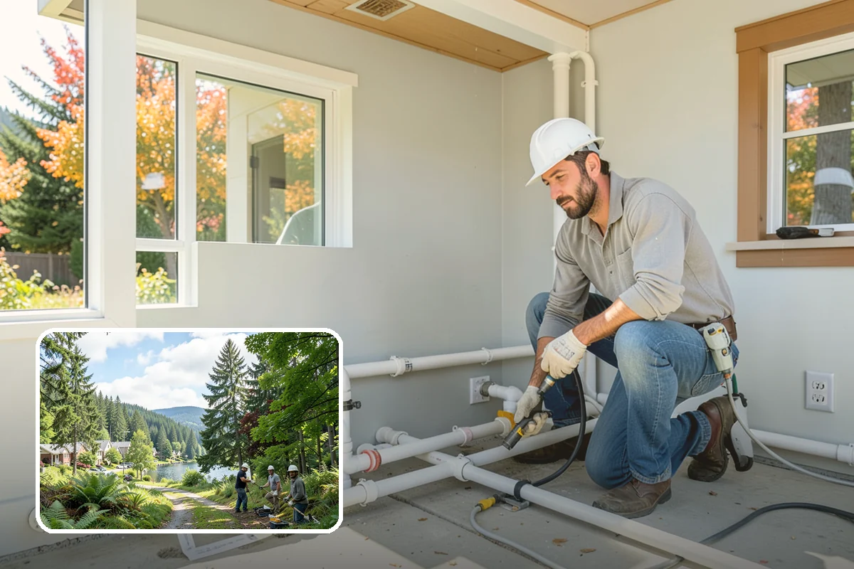 Luxury Home Construction in Lake Forest Park, King County, WA - White-glove management of specialty trades and artisans