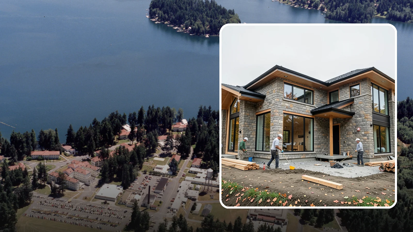 Luxury Home Construction in Lakewood, Pierce County, WA - High-end custom residences with premium materials, craftsmanship, and architectural detail.