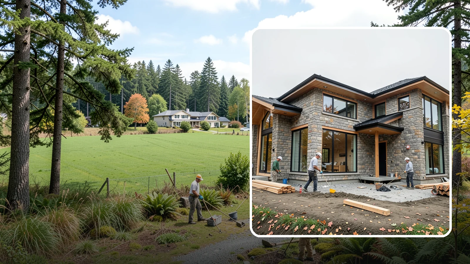 Luxury Home Construction in Lyman, Skagit County, WA - High-end custom residences with premium materials, craftsmanship, and architectural detail.