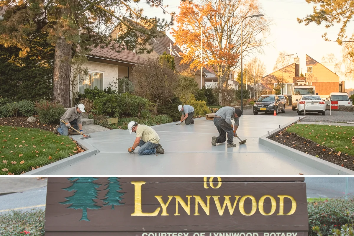 Luxury Home Construction in Lynnwood, Snohomish County, WA - Intricate exterior stone, glass, and roofing go best in the stable summer window, so we plan those phases for dry months.