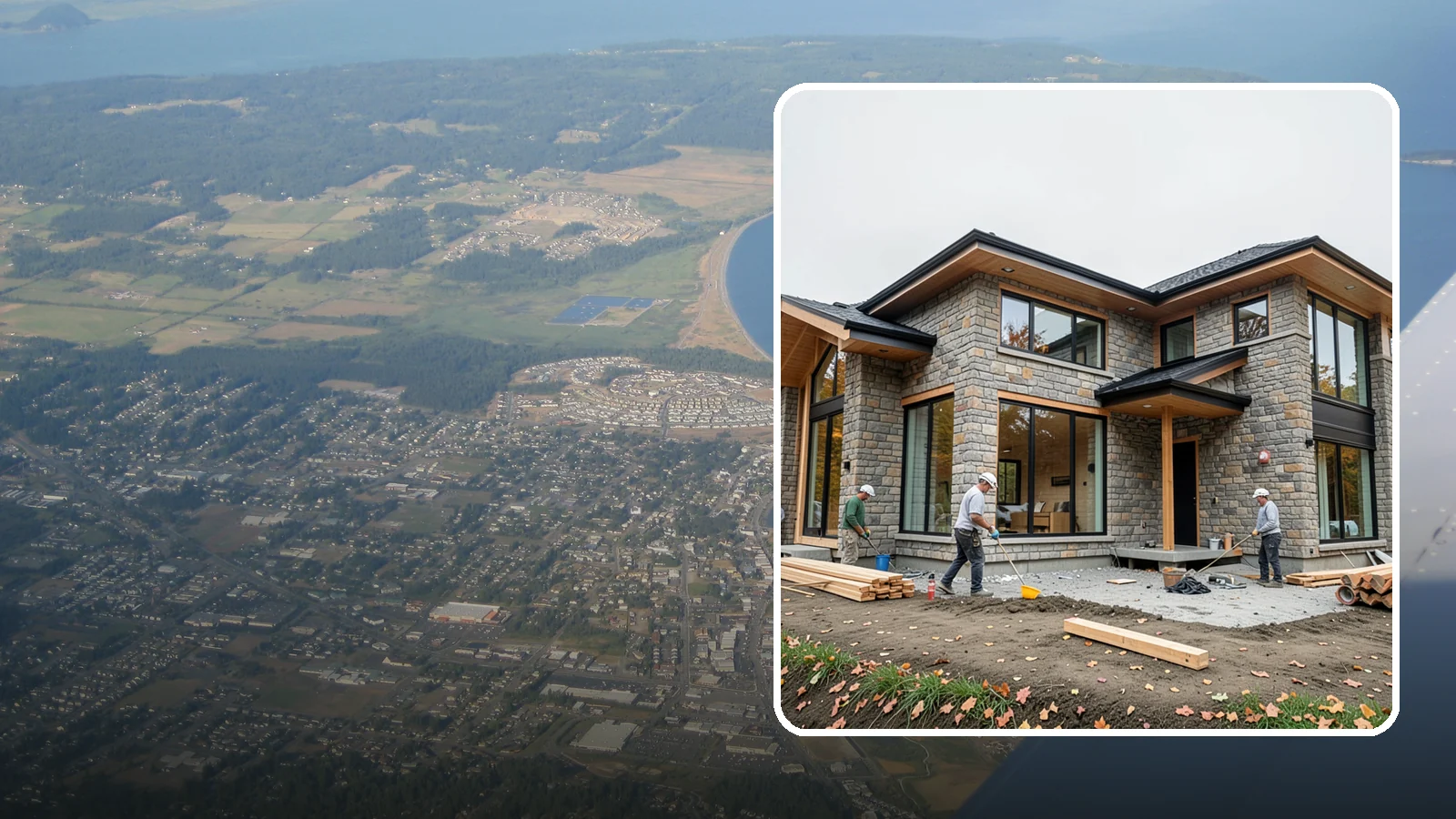 Luxury Home Construction in Oak Harbor, Island County, WA - High-end custom residences with premium materials, craftsmanship, and architectural detail.